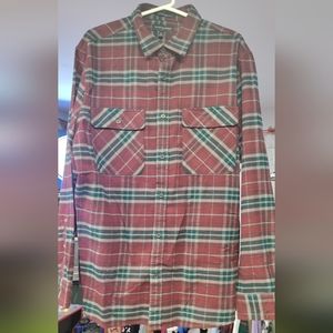 Banana Republic button down plaid shirt in Red and Blue size XL